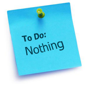 do nothing